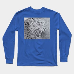 Jaguar Portrait Long Sleeve T-Shirt